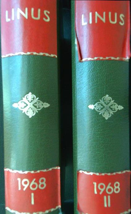 Linus 1968 vol. I e II - copertina