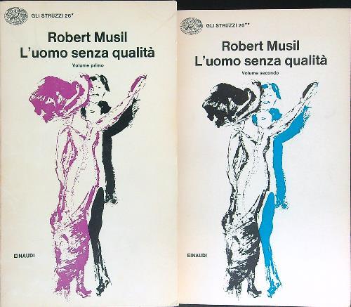 L' uomo senza qualità 2 vv - Robert Musil - copertina