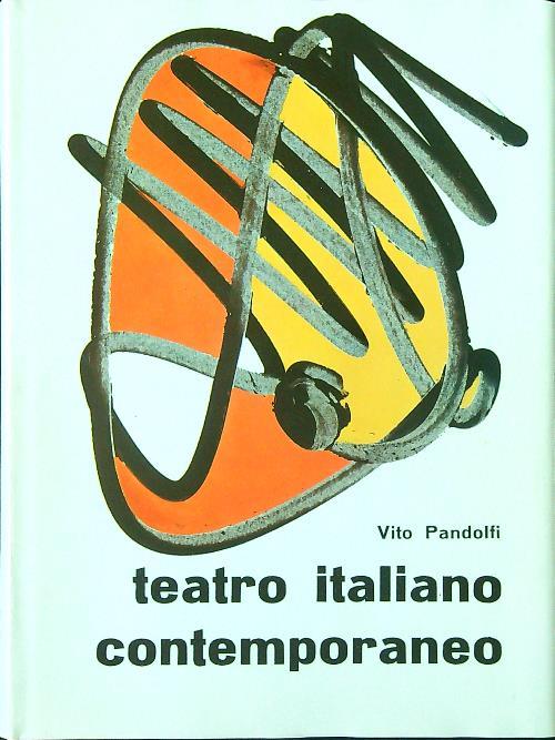 Teatro italiano contemporaneo - V. Pandolfi - copertina