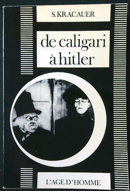 De Caligari a Hitler - Siegfried Kracauer - copertina