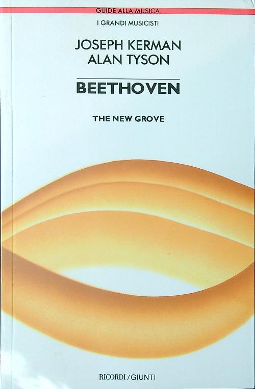 Beethoven. The New Grove - Kerman - copertina