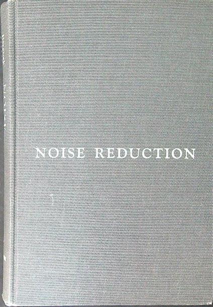 Noise reduction - Leo L. Beranek - copertina