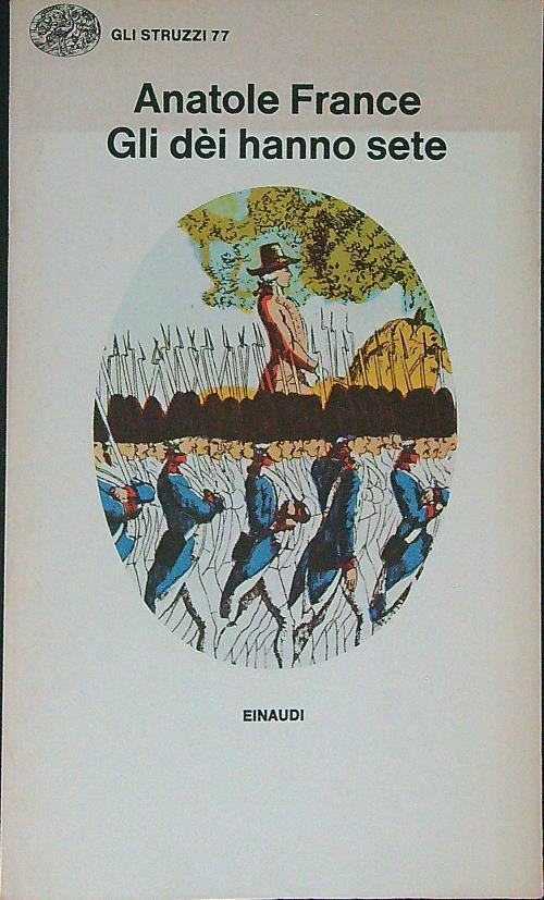 Gli  dei hanno sete - Anatole France - copertina