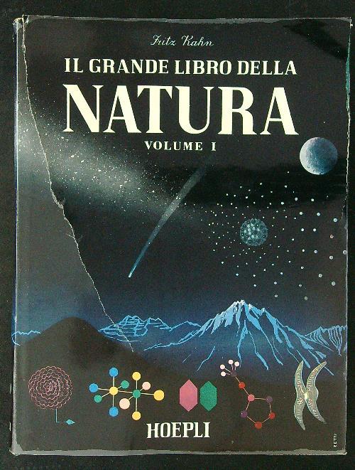 Il  grande libro della natura Vol I - Fritz Kahn - copertina