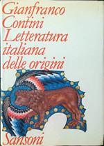 Letteratura italiana delle origini