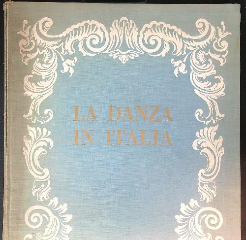 La danza in Italia - Raffaele Carrieri - copertina