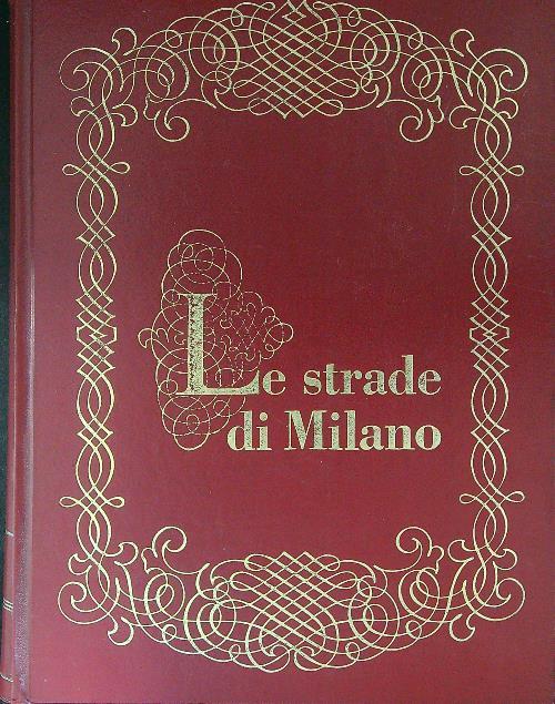 Le  strade di Milano 4 vv - copertina