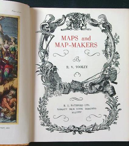 Maps and Map-Makers - R. V. Tooley - copertina