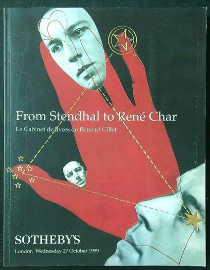 From Stendhal to Rene Char - Sale L09219 London 1999 - copertina