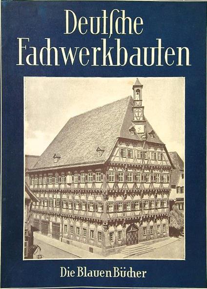 Deutsche Fachwerkbauten - Hermann Phleps - copertina