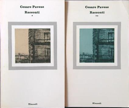 Racconti 2 voll. - Cesare Pavese - copertina