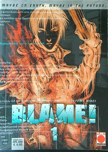 Blame! 1 - Tsutomu Nihei - copertina
