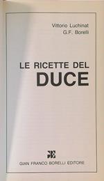 Le  ricette del Duce