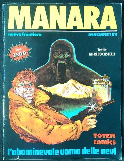 Manara opere complete n. 6/gennaio 1993 - Alfredo Castelli - copertina