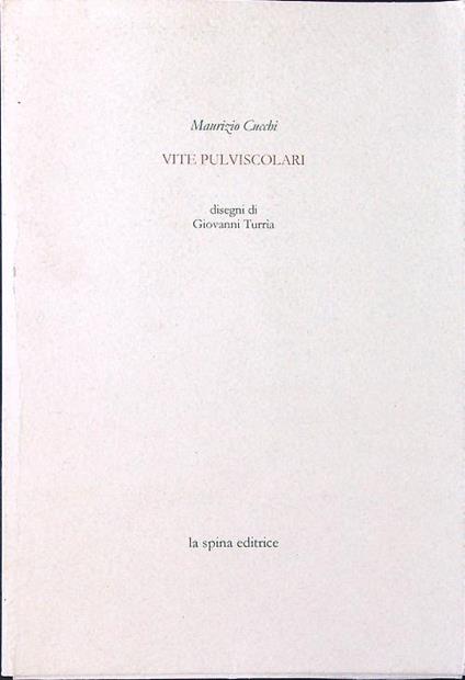 Vite pulviscolari - Cucchi - copertina