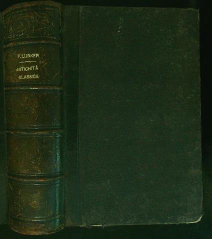 Antichità classica - Federico Lubker - copertina