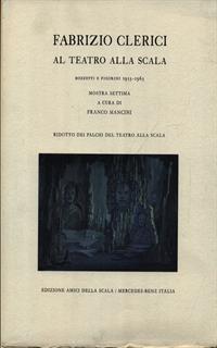 Fabrizio Clerici al Teatro alla Scala