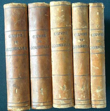 Oeuvre 5 voll. - P. Corneille - copertina