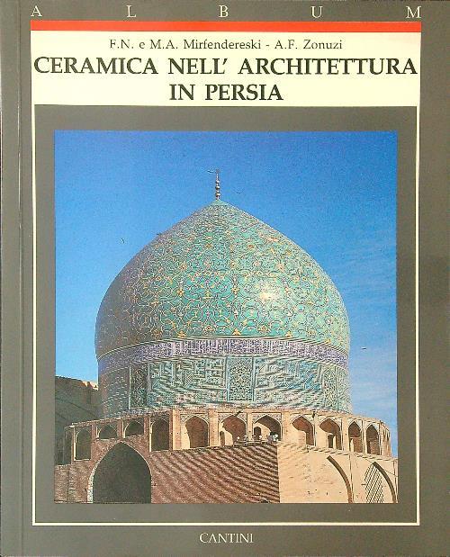 Ceramica nell'architettura in Persia - copertina