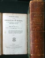 Introduction to the Literature of Europe 2 voll. 