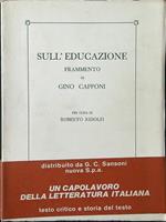 Sull'educazione