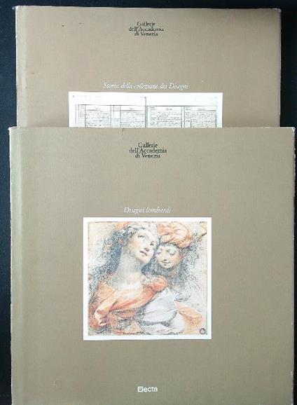 Disegni lombardi - Storia della collezione dei Disegni 2 voll. - Ruggeri - copertina