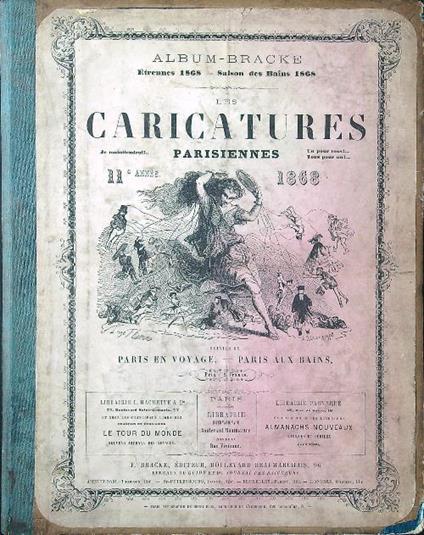 Les Caricatures Parisiennes 1868 - copertina