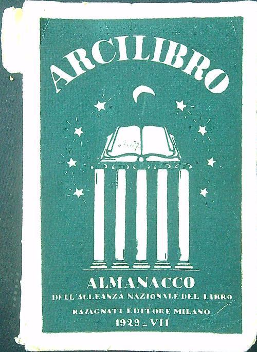 Arcilibro almanacco 1929 - copertina