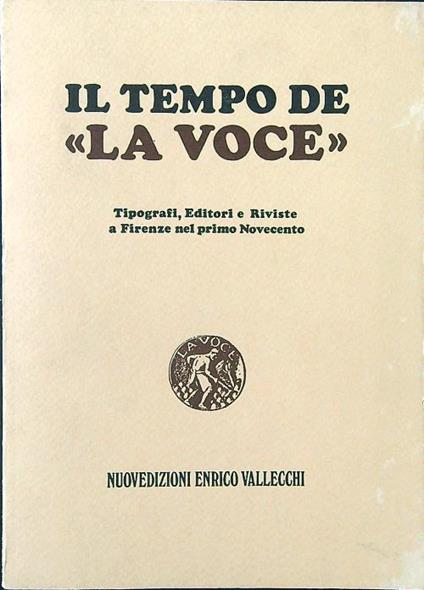 Il tempo de La Voce - Nozzoli - copertina
