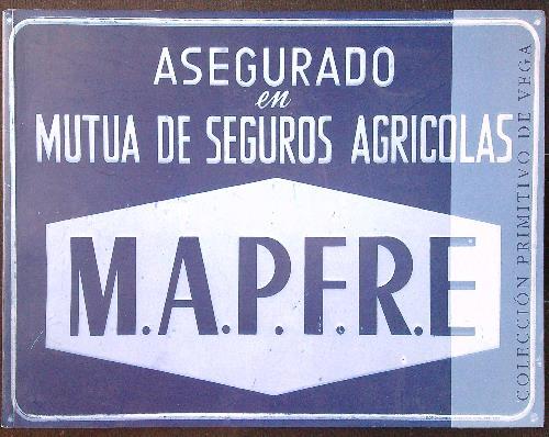 Coleccion Primitivo de Vega de placas y cartelles de seguros - copertina