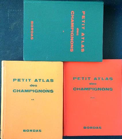 Petit atlas des champignons 3 voll. - Henri Romagnesi - copertina