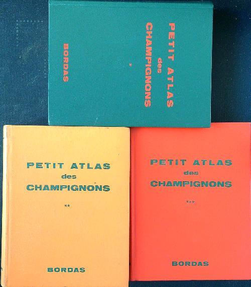 Petit atlas des champignons 3 voll. - Henri Romagnesi - copertina