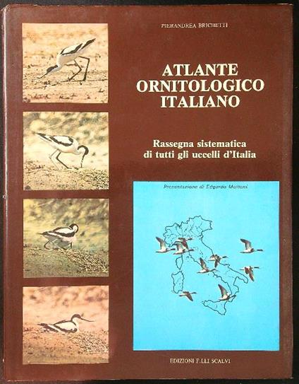 Atlante ornitologico italiano 2 voll. - Pierandrea Brichetti - copertina