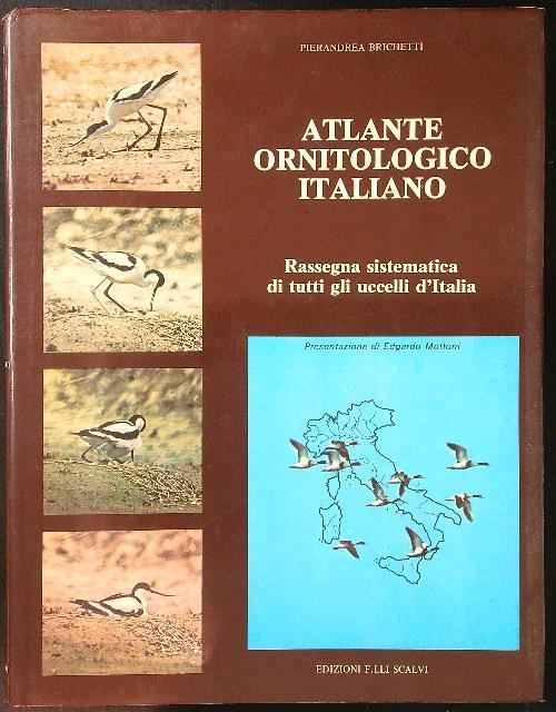 Atlante ornitologico italiano 2 voll. - Pierandrea Brichetti - copertina
