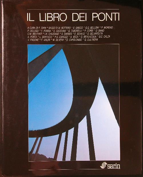 Il libro dei ponti - Filiberto Dani - copertina