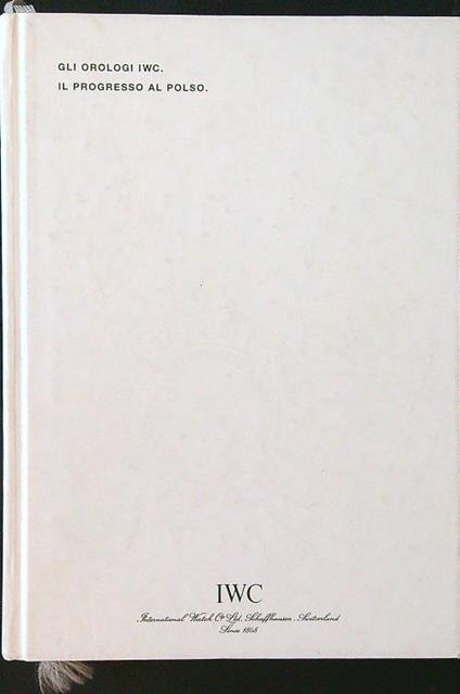 Gli  orologi IWC 2001/02 - copertina