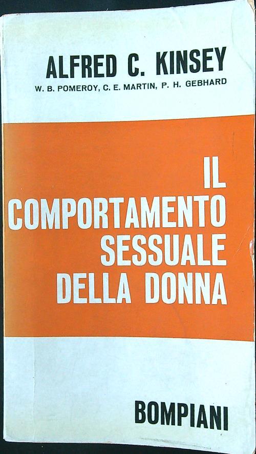 Il comportamento sessuale della donna - copertina