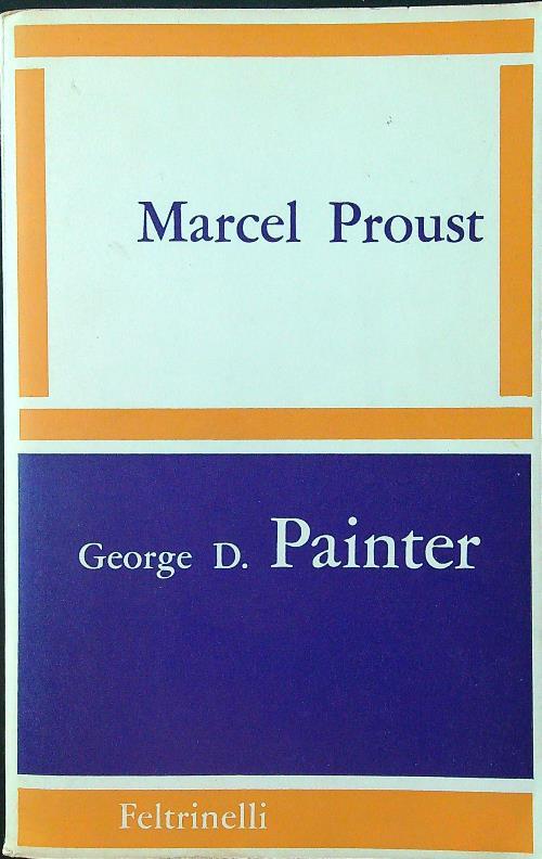 Marcel Proust - George D. Painter - copertina