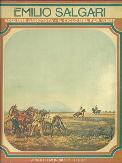 Il ciclo del Far West 3 voll. - Emilio Salgari - copertina