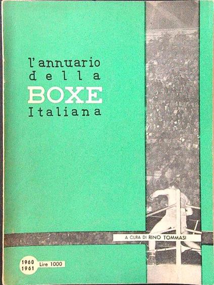 L' annuario della boxe italiana 5 - Rino Tommasi - copertina