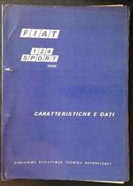 Fiat 124 Sport 1600. Caratteristiche e dati