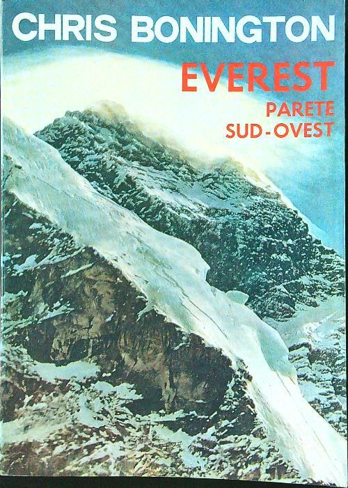 Everest parete sud-ovest - Chris Bonington - copertina