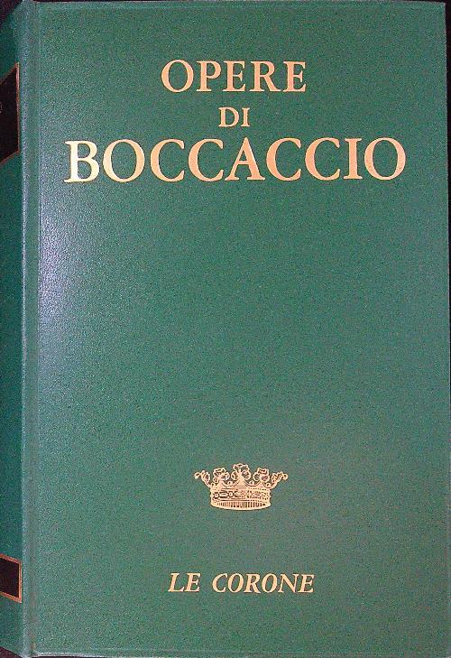 Boccaccio - Opere - Boccaccio - copertina