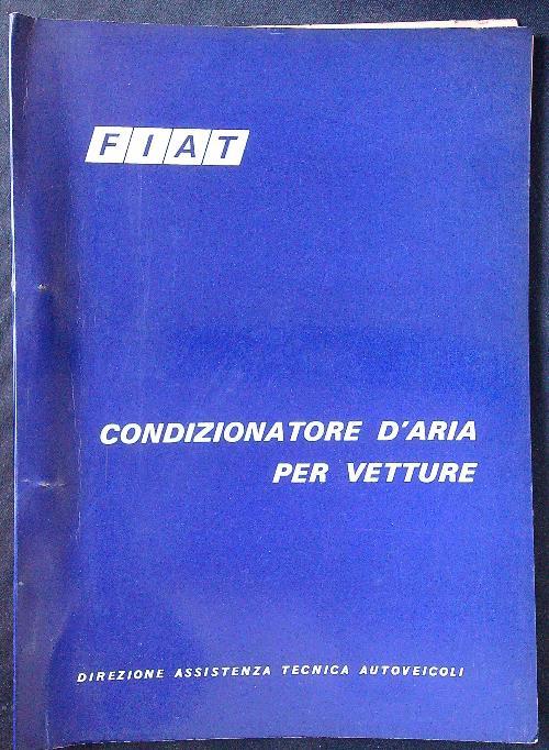 Fiat condizionatore d'aria per vetture - copertina