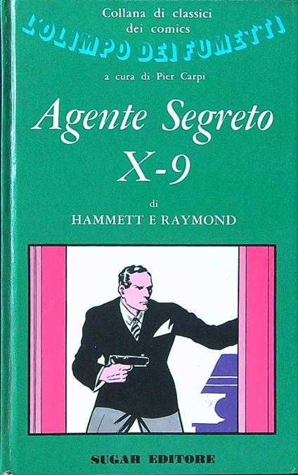 Agente segreto X-9 - Hammett - copertina