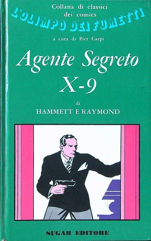 Agente segreto X-9 - Hammett - copertina