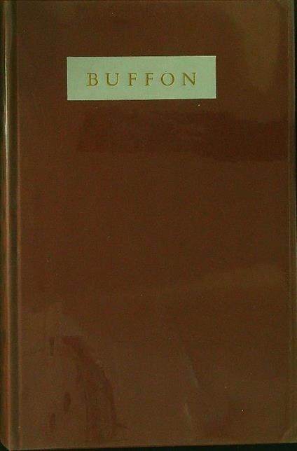 Storia naturale - Buffon - copertina
