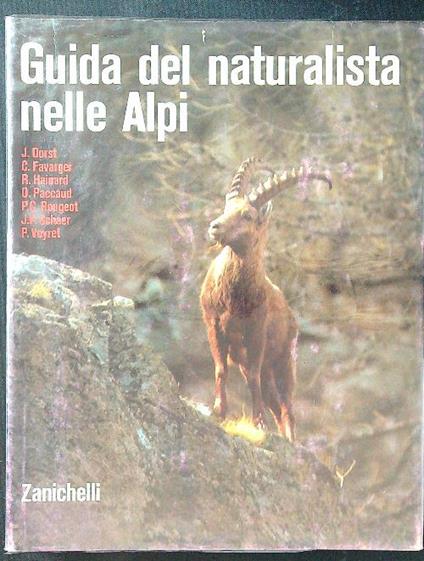 Guida del naturalista nelle Alpi - copertina