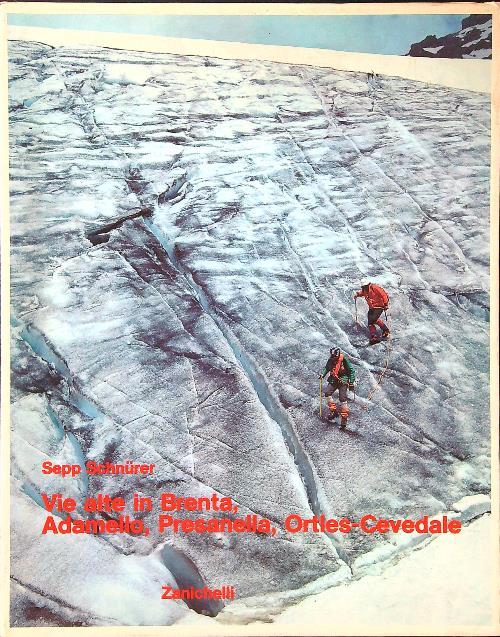 Vie alte in Brenta, Adamello, Presanella, Ortles-Cevedale - Sepp Schnurer - copertina