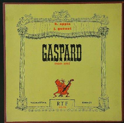Gaspard mon ami libro + 5 vinili - Appia - copertina